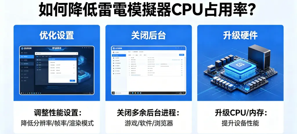 雷电模拟器 CPU 爆满