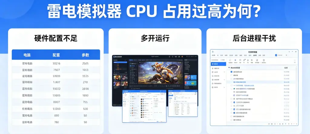 雷电模拟器 CPU 爆满