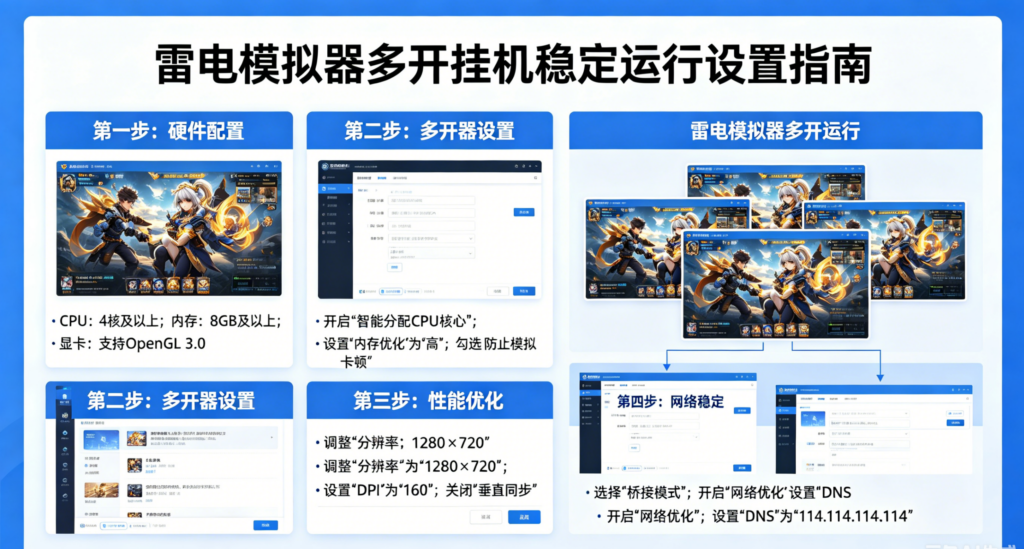 雷电模拟器多开挂机
